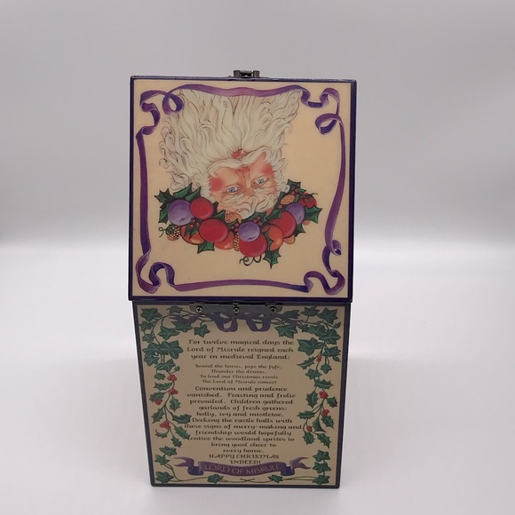 CHRISTMAS LORD OF MISRULE JACK IN THE BOX - Picture 5 of 8